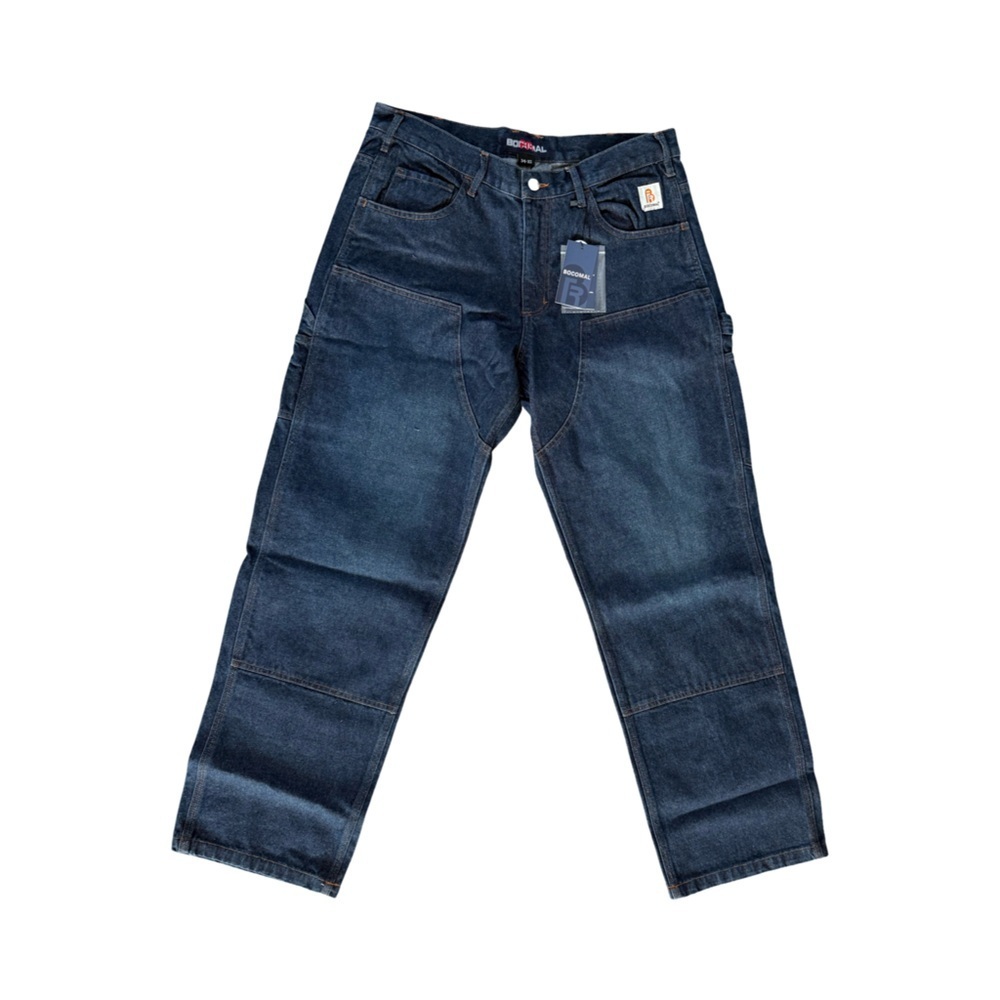 Bocomal FR Denim Fire Resistant Double Knee Work Jeans NWT Size 34 x 32